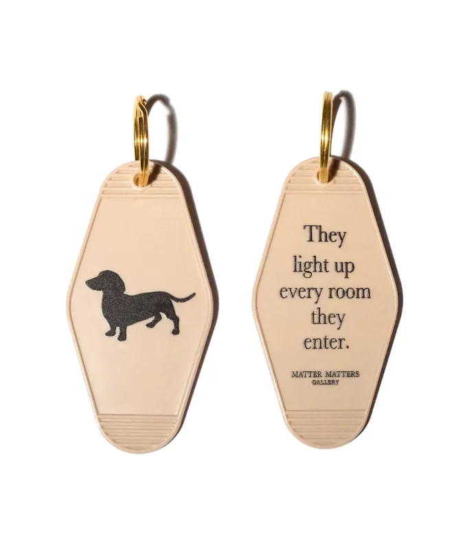 MMG Keyring • Dog • They light up every room they enter. sold by Matter Matters