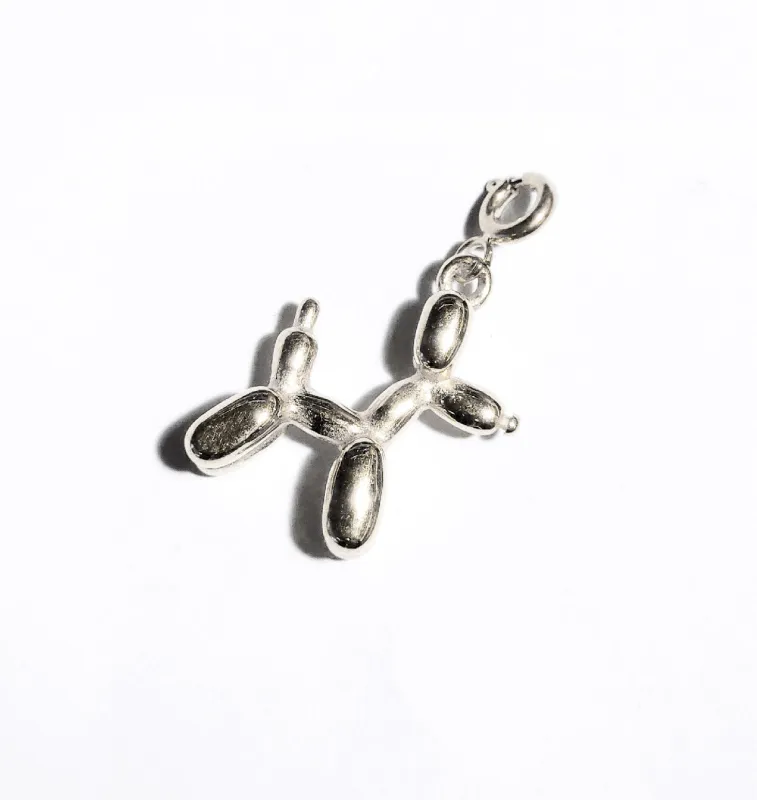 Jeff Balloon Dog Pendant • Steel sold by Matter Matters