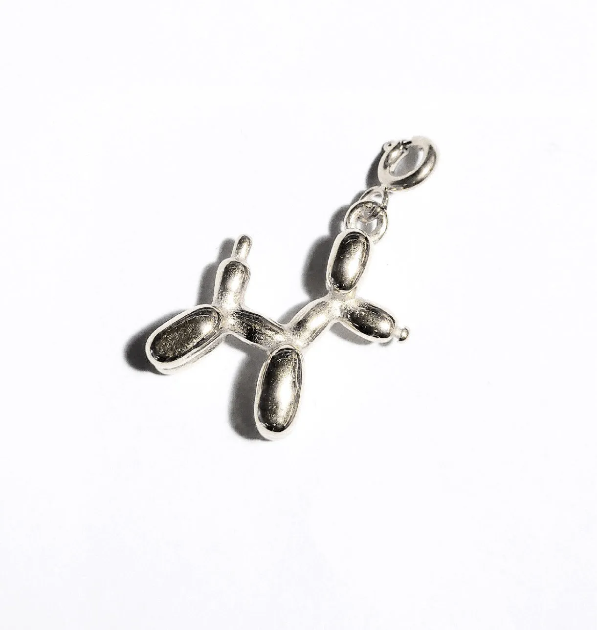 Jeff Balloon Dog Pendant • Steel sold by Matter Matters