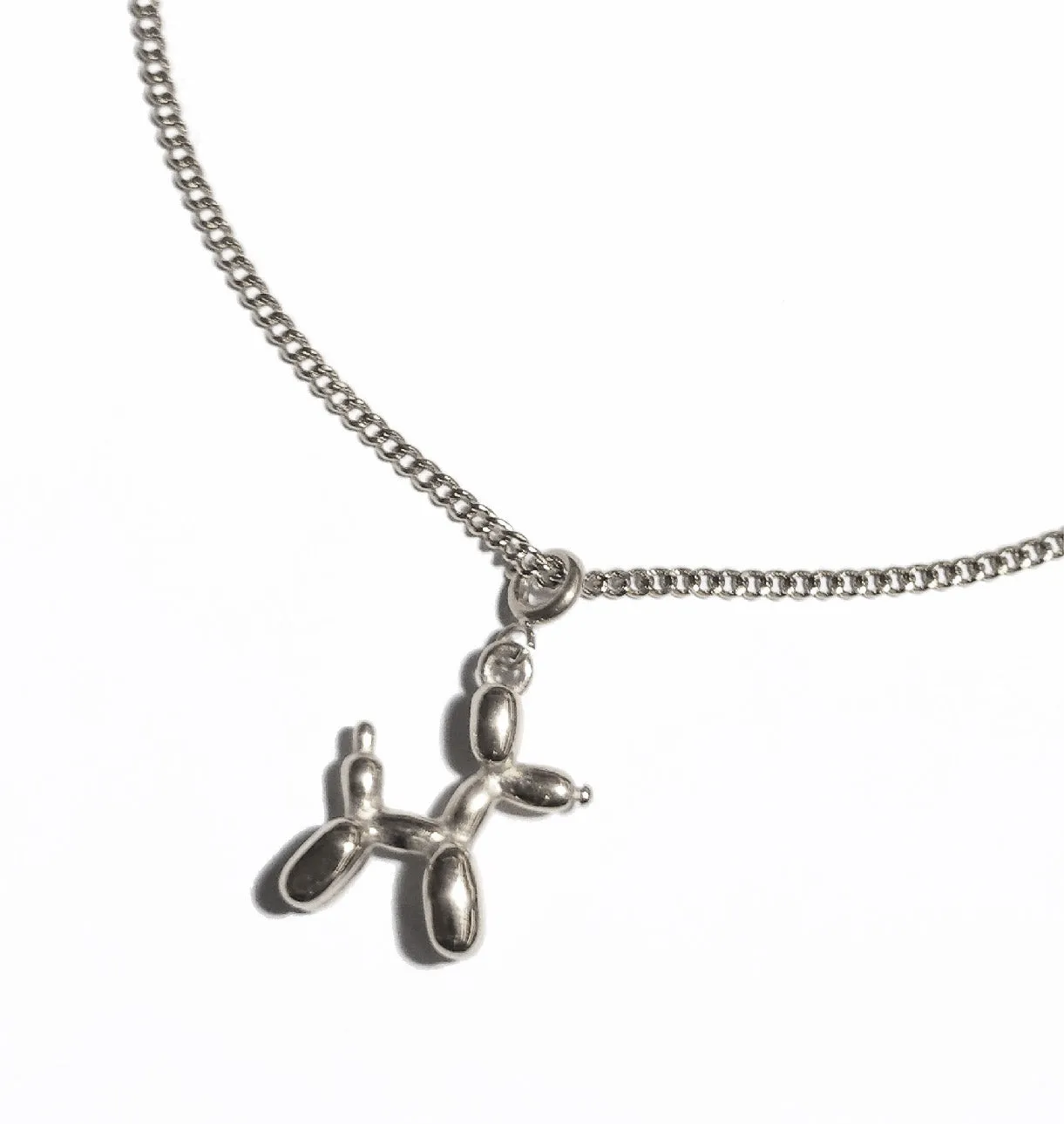 Jeff Balloon Dog Pendant • Steel sold by Matter Matters product image thumbnail 3