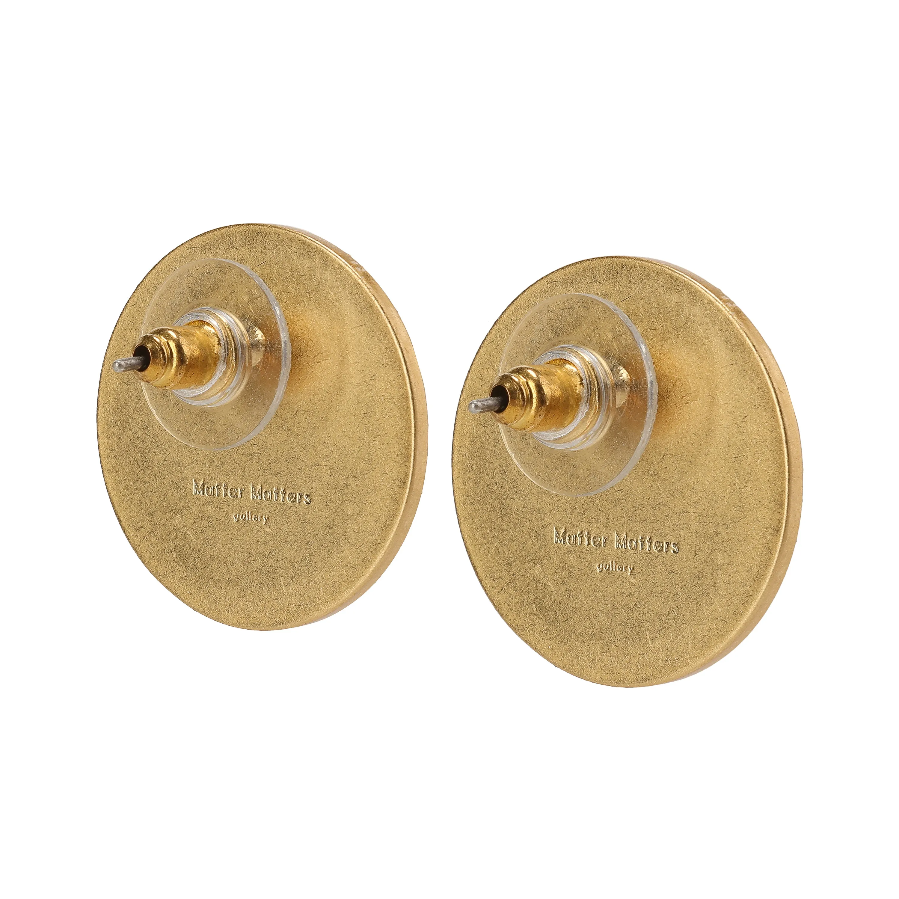 Circle Studs • Mint sold by Matter Matters product image thumbnail 5