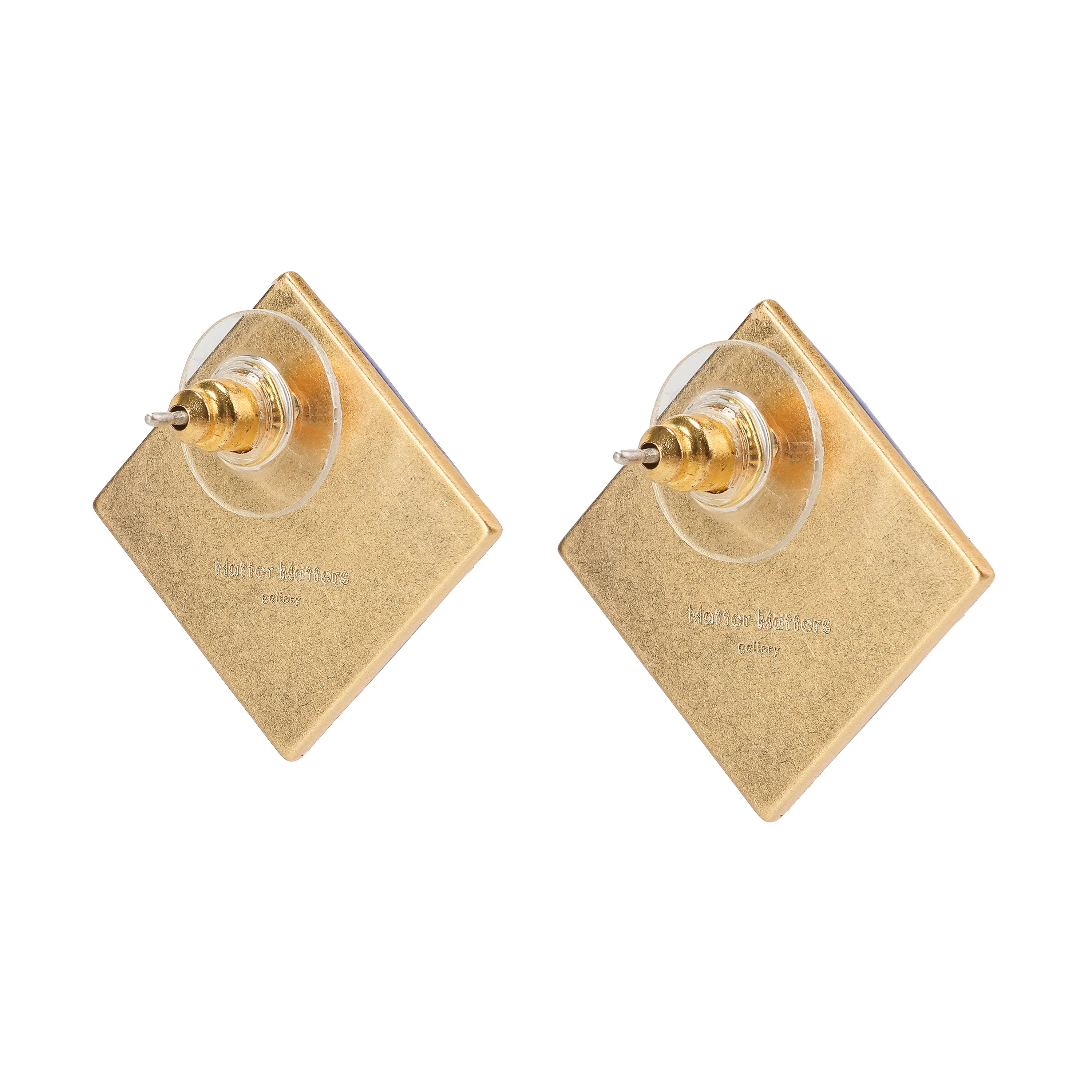 Diamond Studs • Warm Brown sold by Matter Matters product image thumbnail 4