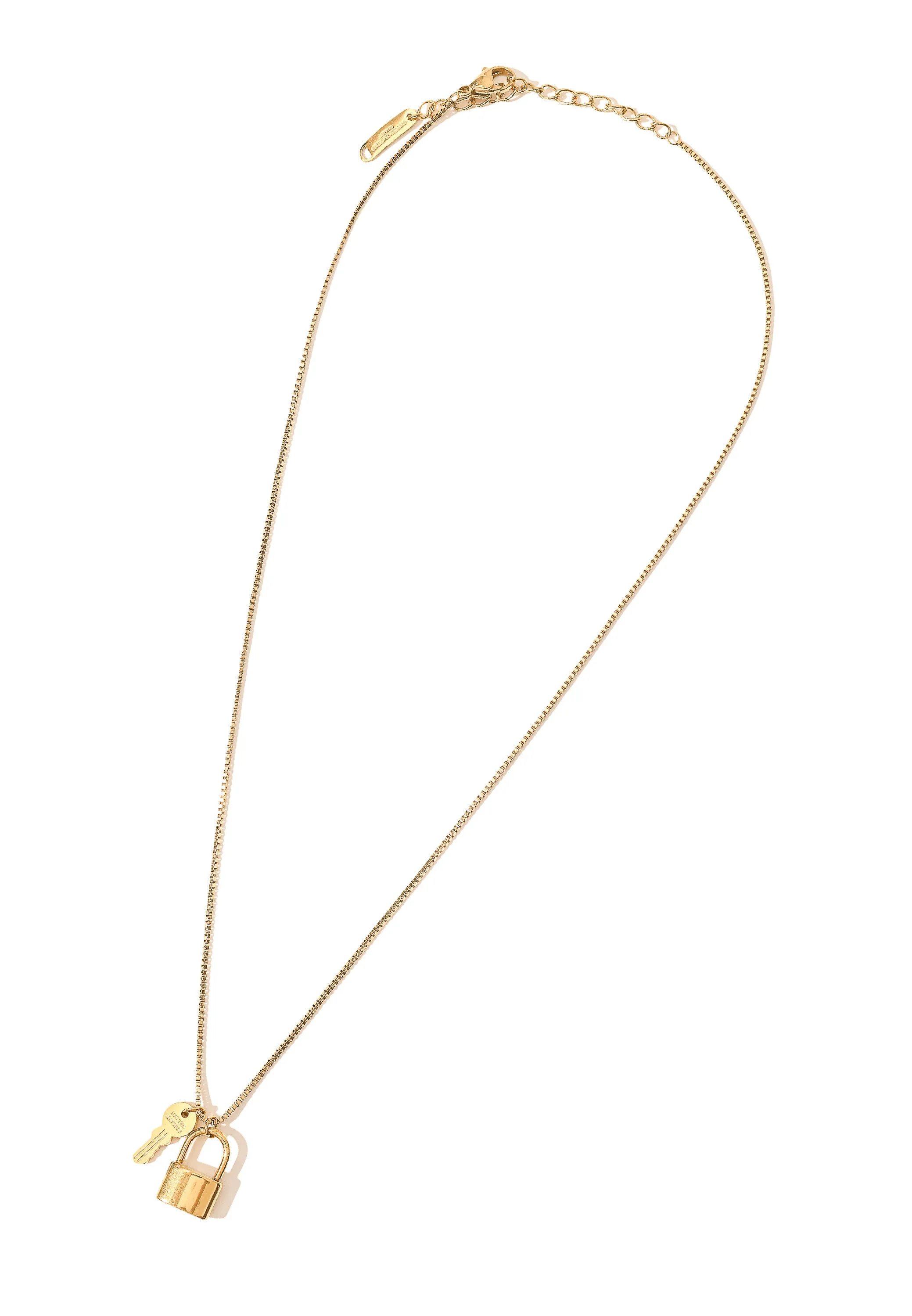 Unlock Secrets Key & Lock Necklace sold by Matter Matters product image thumbnail 3