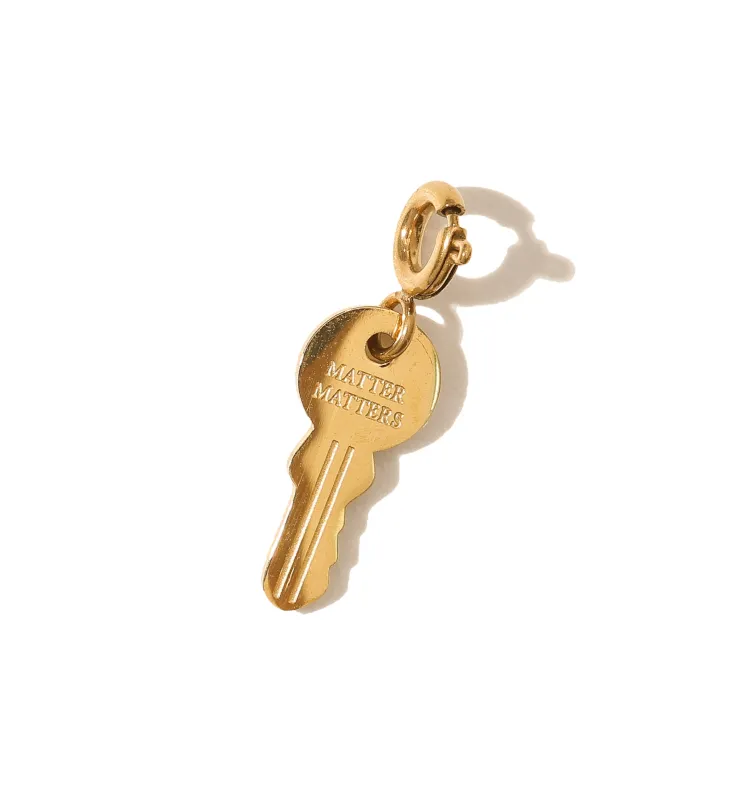 Unlock Key Pendant • Gold sold by Matter Matters