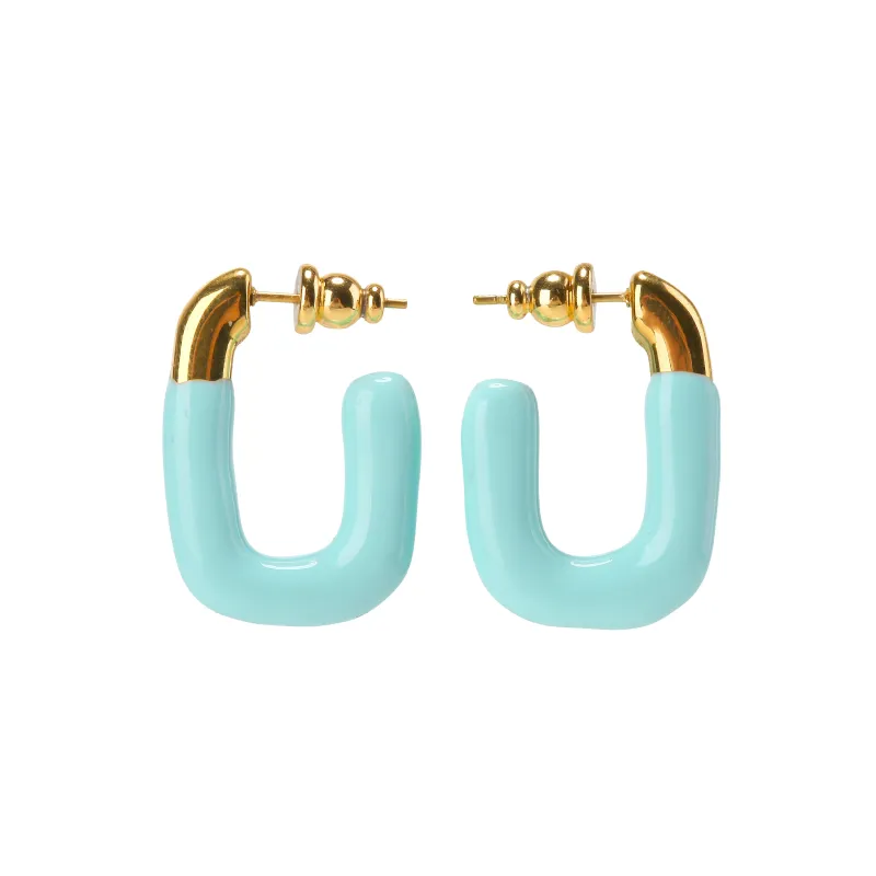 Puffy Hoops • Light Blue sold by Matter Matters
