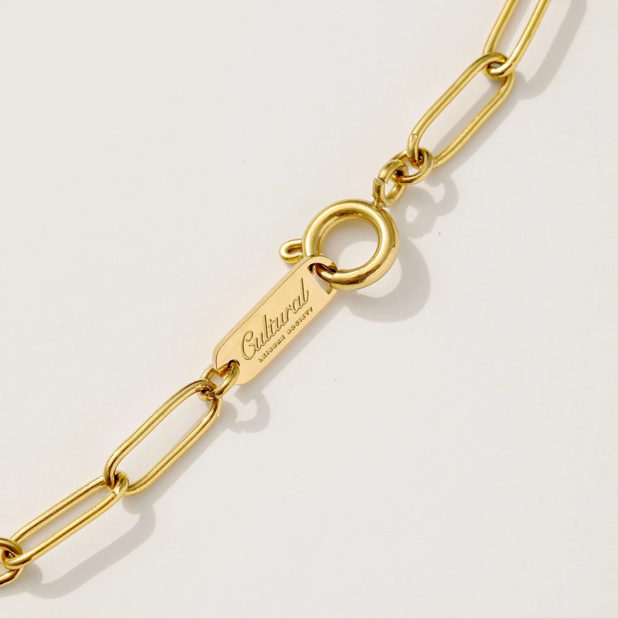 Follow Your Heart / Pearl Bracelet • Tan & Sky Blue sold by Matter Matters product image thumbnail 3