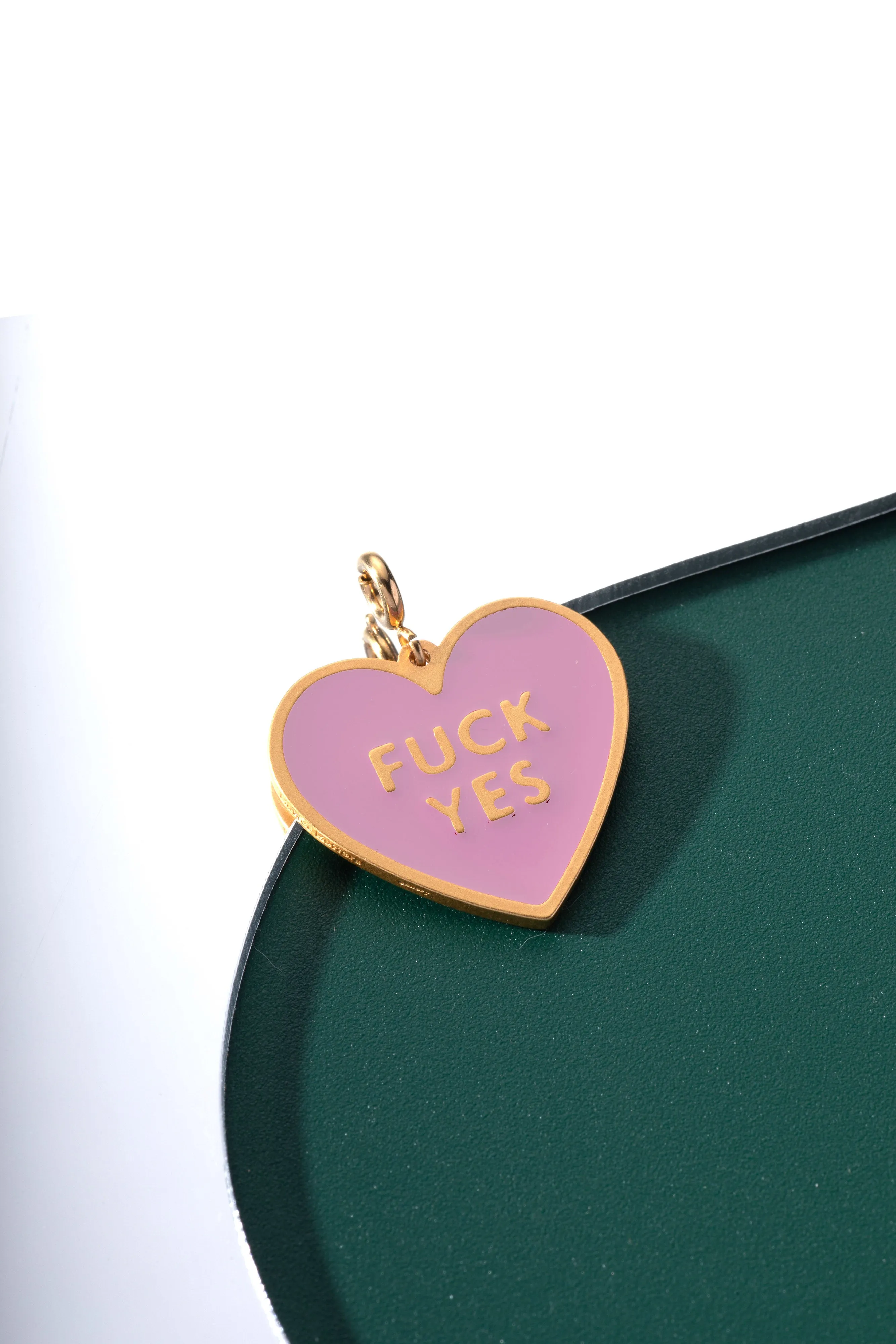 Fuck Yes Dots Necklace • Pink sold by Matter Matters product image thumbnail 4