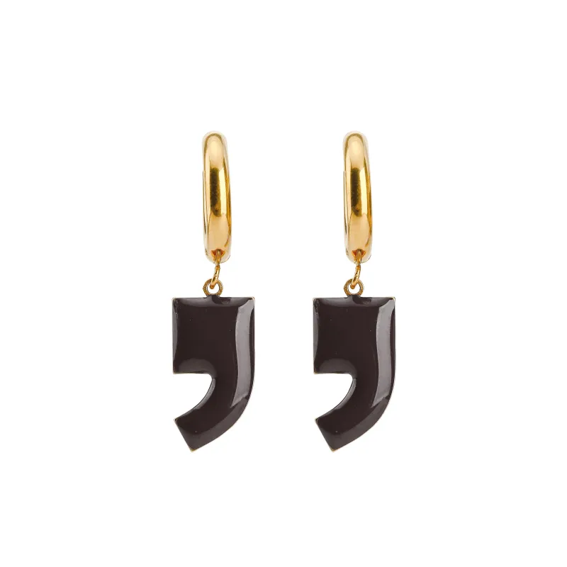 Pause / Hoops • Black & Maroon made by Matter Matters