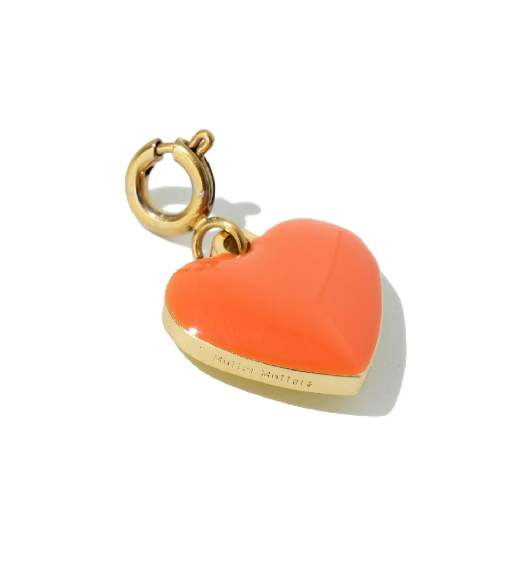Humble Heart Pendant • Orange & Yellow sold by Matter Matters product image thumbnail 3