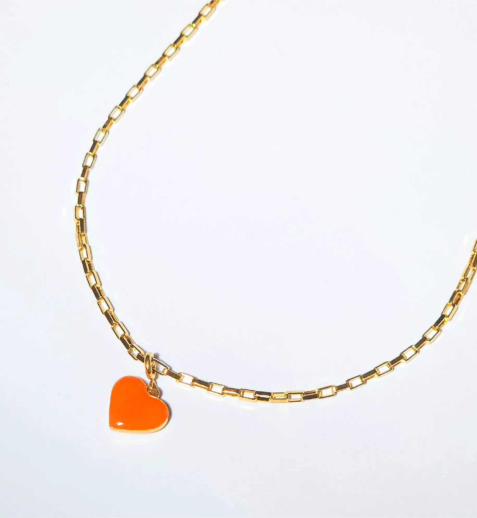 Humble Heart Pendant • Orange & Yellow sold by Matter Matters product image thumbnail 4