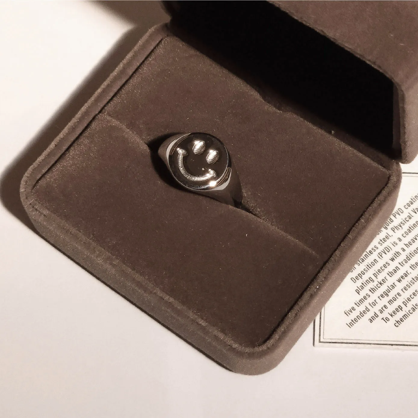 Happy Ring • Steel sold by Matter Matters product image thumbnail 5