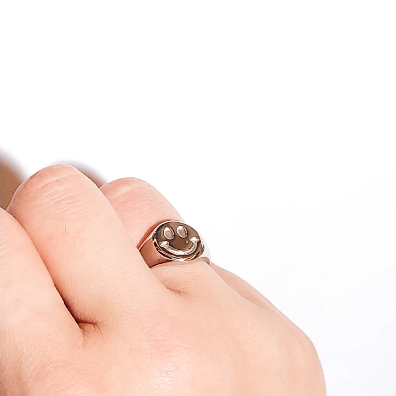 Happy Ring • Steel sold by Matter Matters product image thumbnail 3