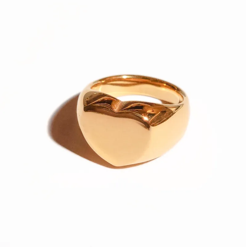 Heart Signet Ring sold by Matter Matters