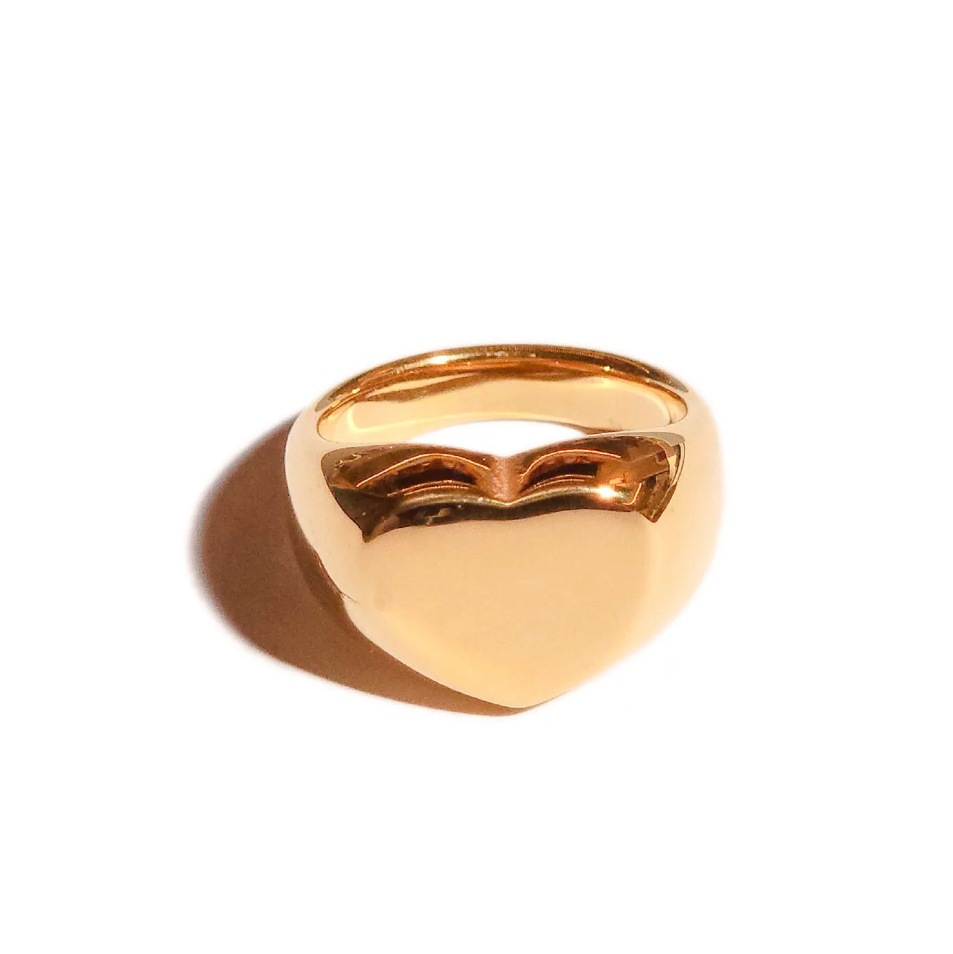 Heart Signet Ring sold by Matter Matters product image thumbnail 3