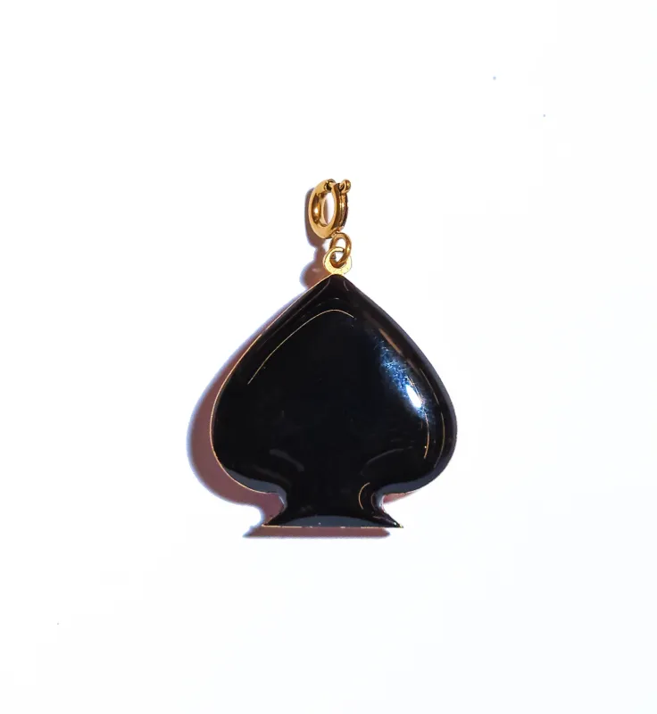 Destiny Pendant • Black & Maroon sold by Matter Matters