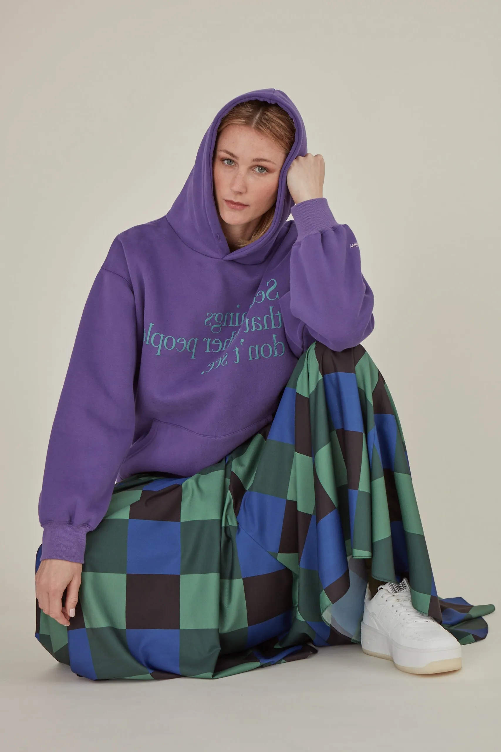 See Things / Oversized Hoodies • Purple sold by Matter Matters product image thumbnail 2