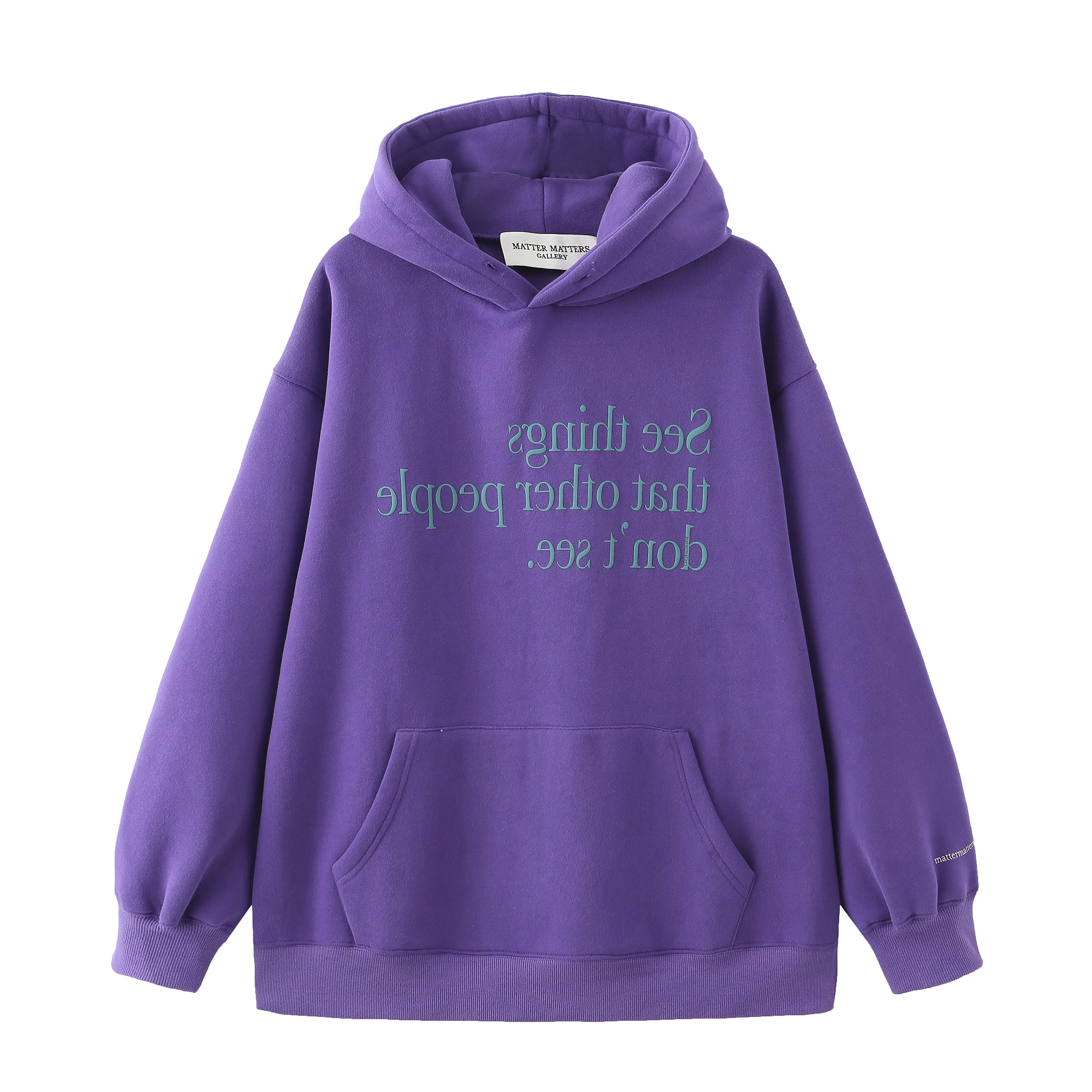 See Things / Oversized Hoodies • Purple sold by Matter Matters