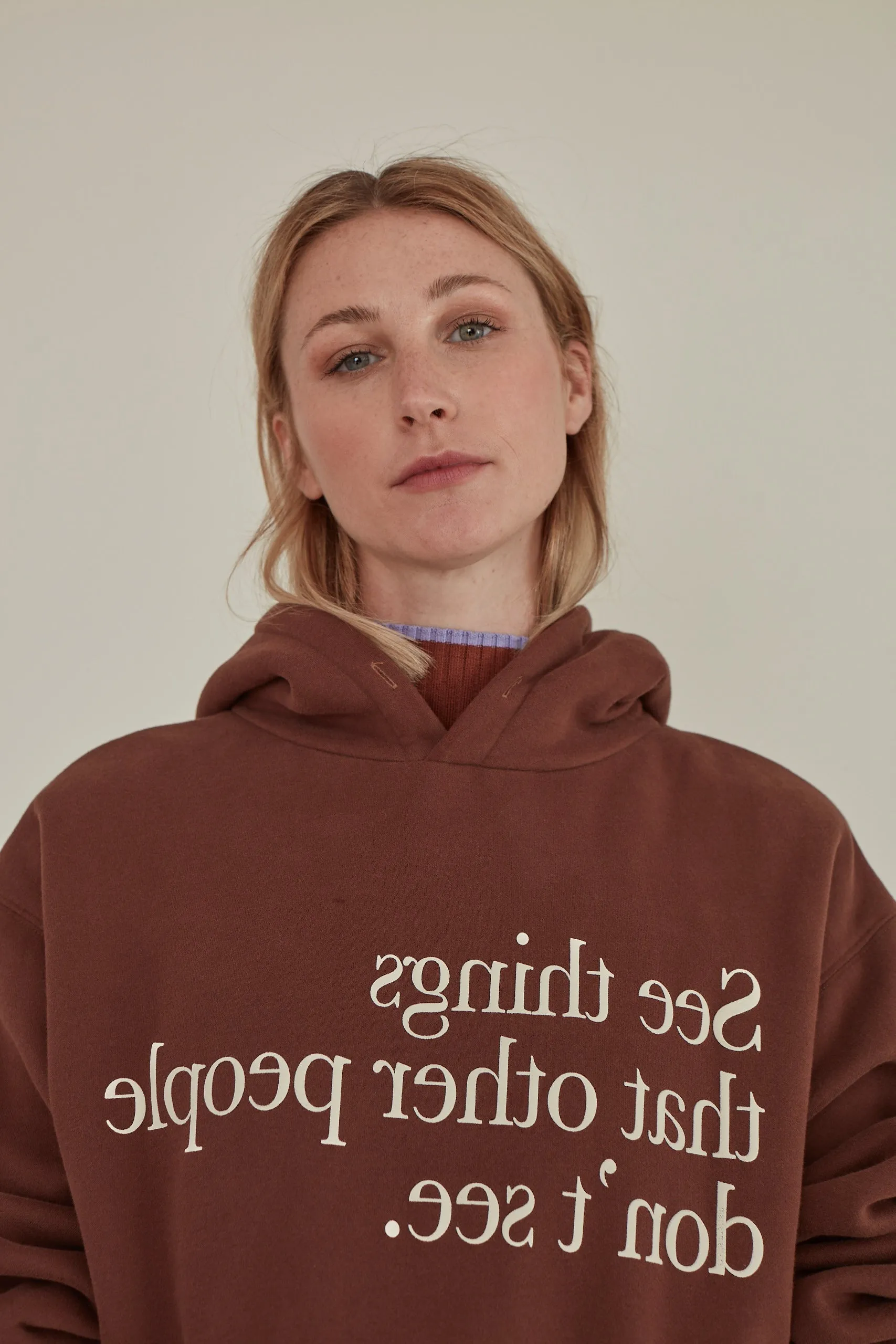 See Things / Oversized Hoodies • Brown sold by Matter Matters product image thumbnail 5