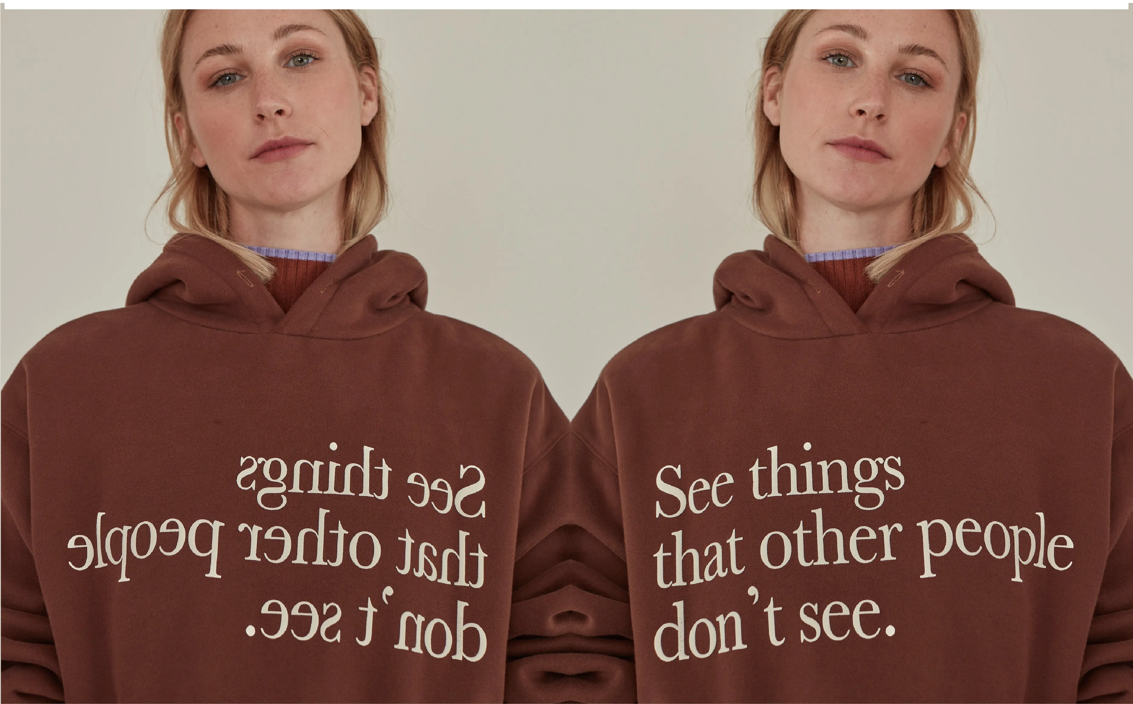 See Things / Oversized Hoodies • Brown sold by Matter Matters product image thumbnail 4
