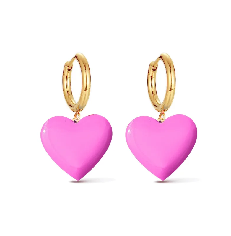 Hold Your Heart / Hoops • Pink & Forest Green sold by Matter Matters