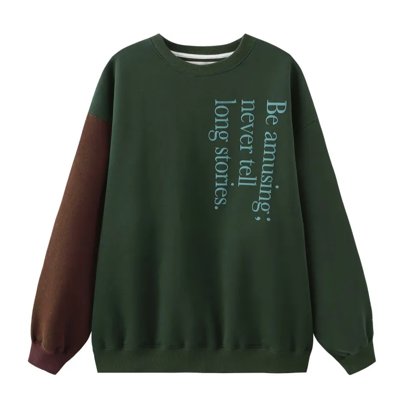 Be Amusing / Oversized Sweatshirt • Green sold by Matter Matters