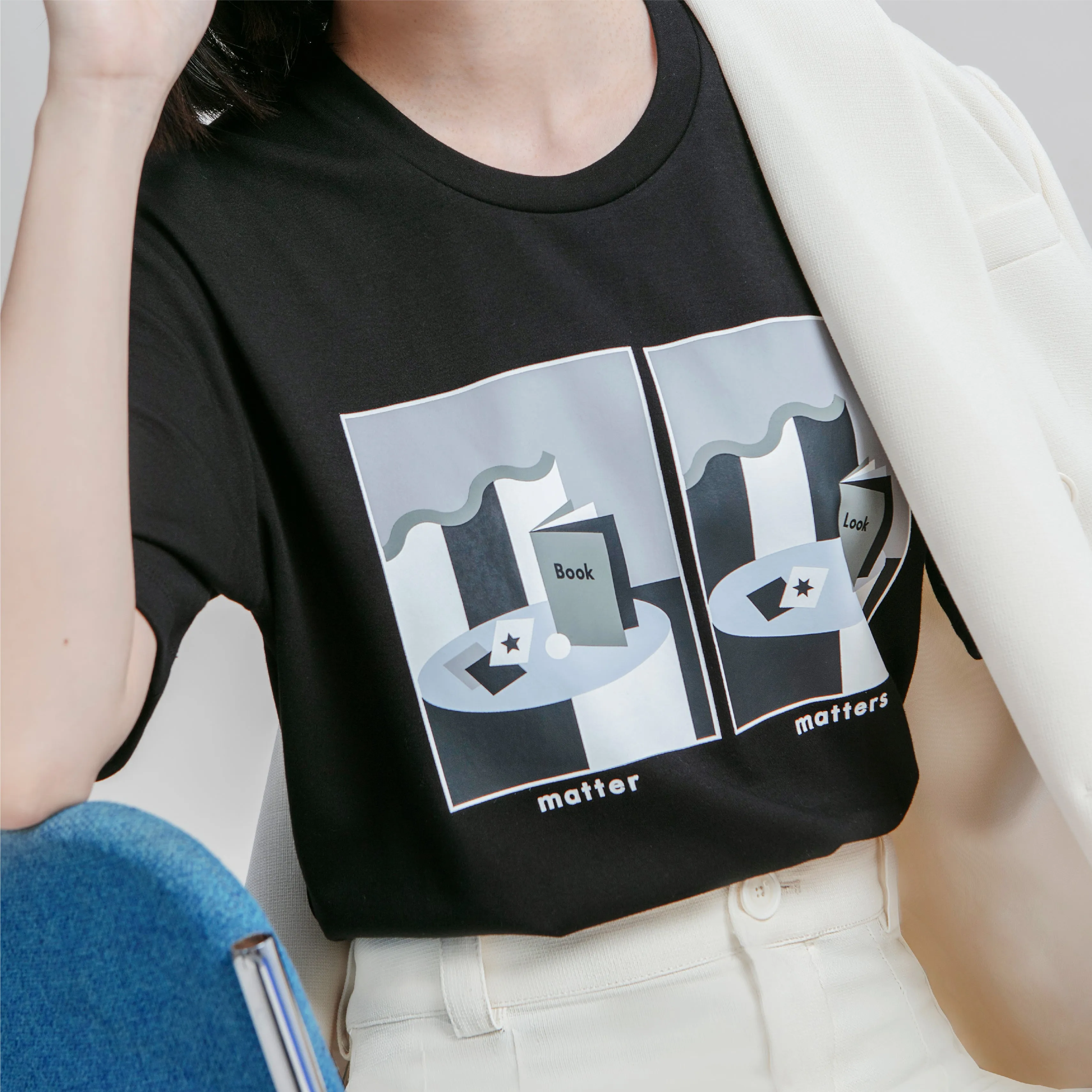 Spot the Difference / Long T-shirt sold by Matter Matters product image thumbnail 2