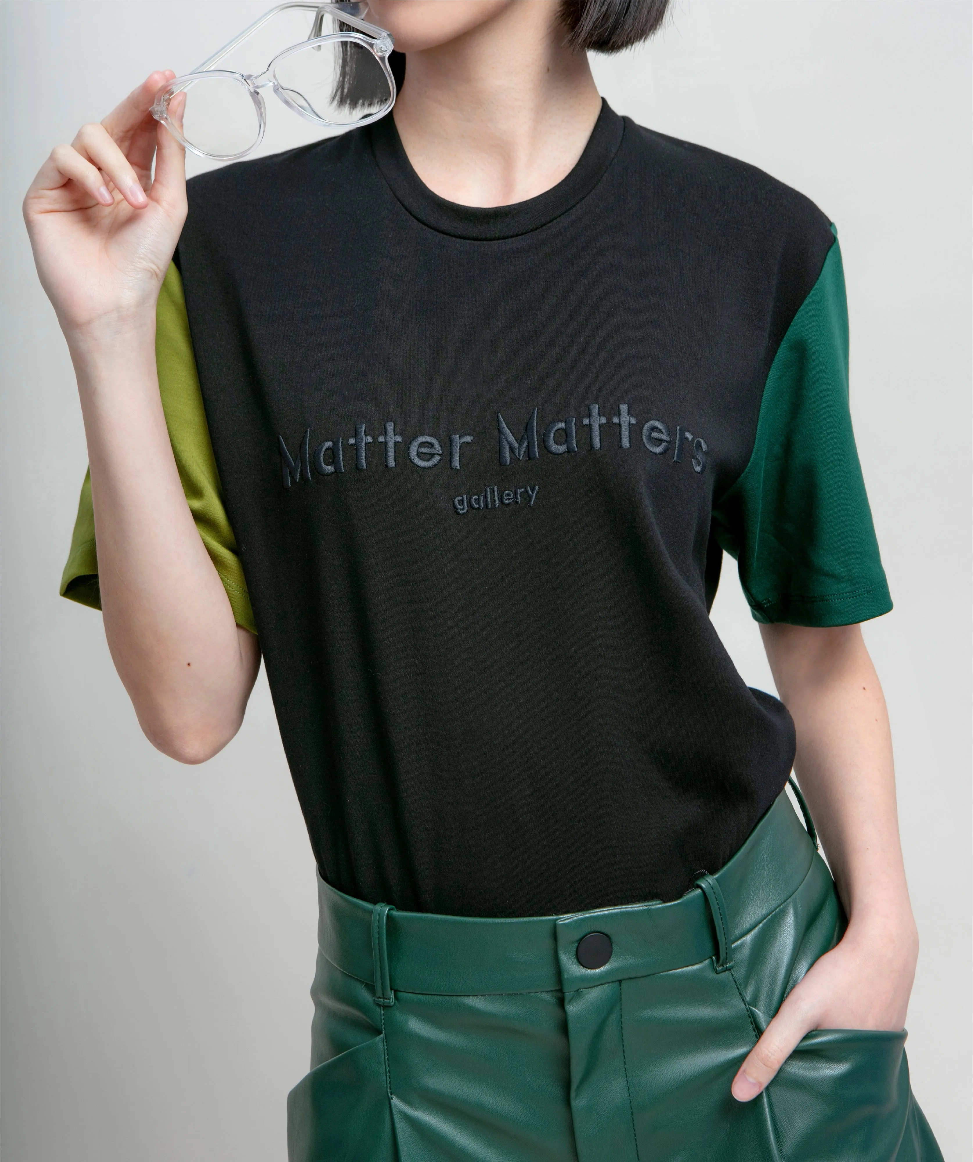 Objects / Long T-shirt • Multi Green sold by Matter Matters product image thumbnail 4