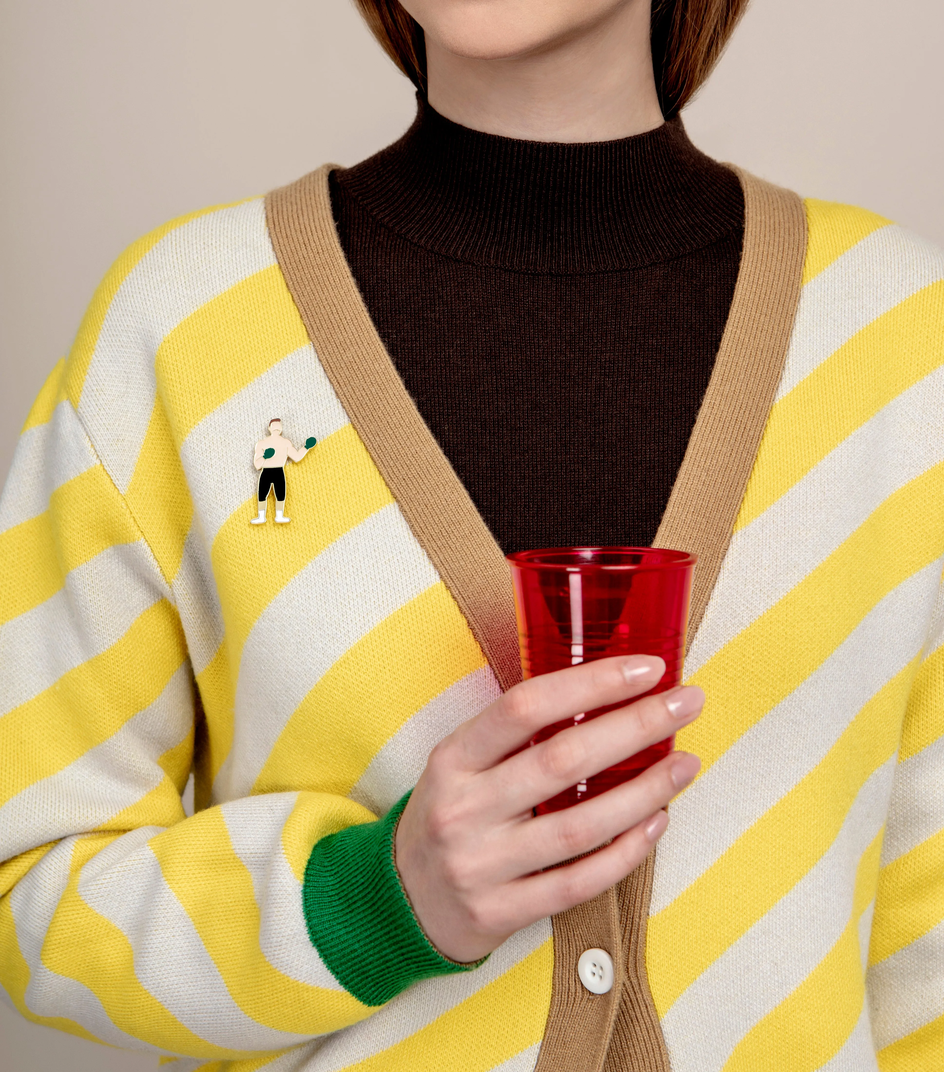 Uppercut / Brooch • 4 colour options sold by Matter Matters product image thumbnail 2