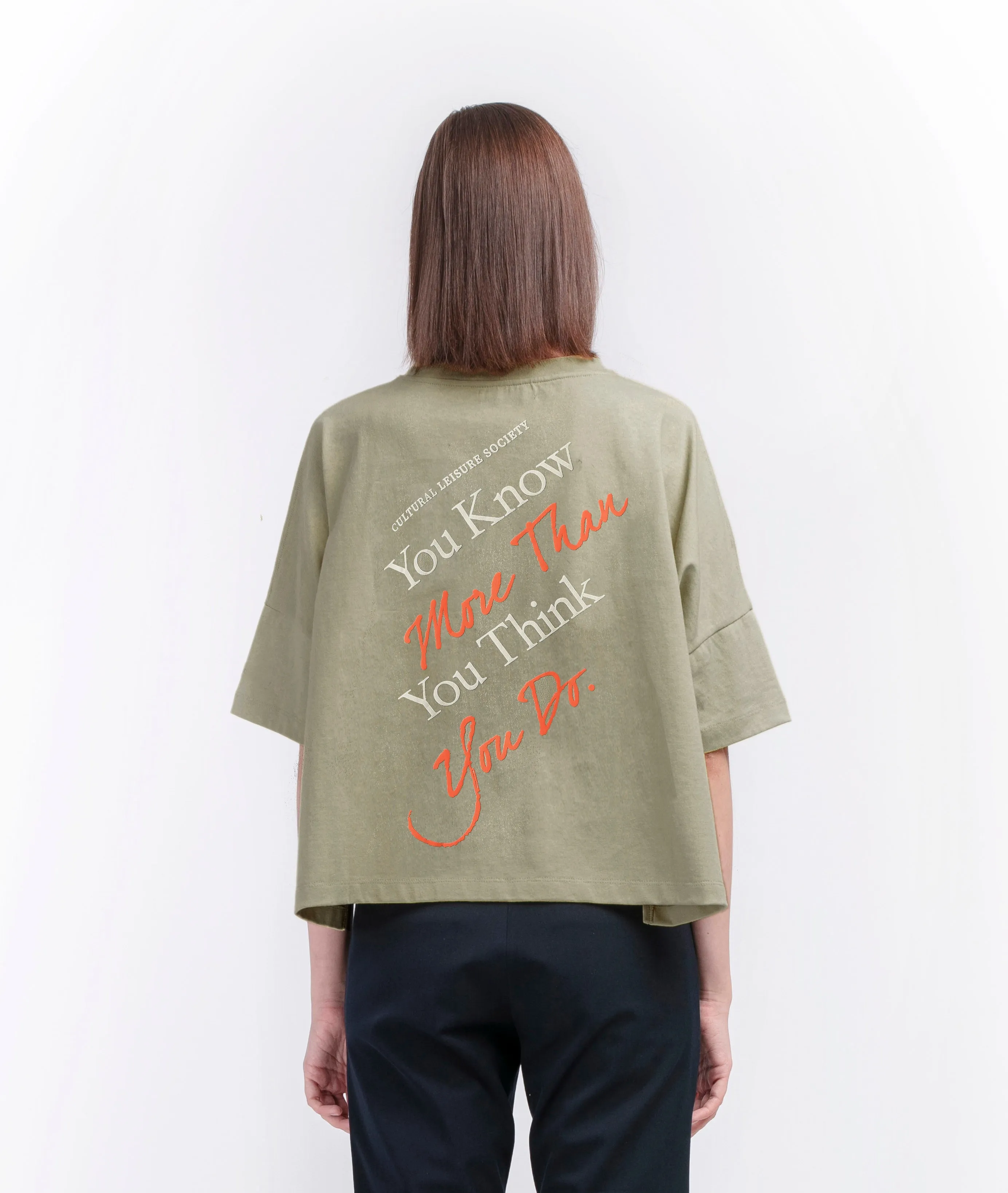 Culture / Short Tee • Khaki sold by Matter Matters product image thumbnail 2