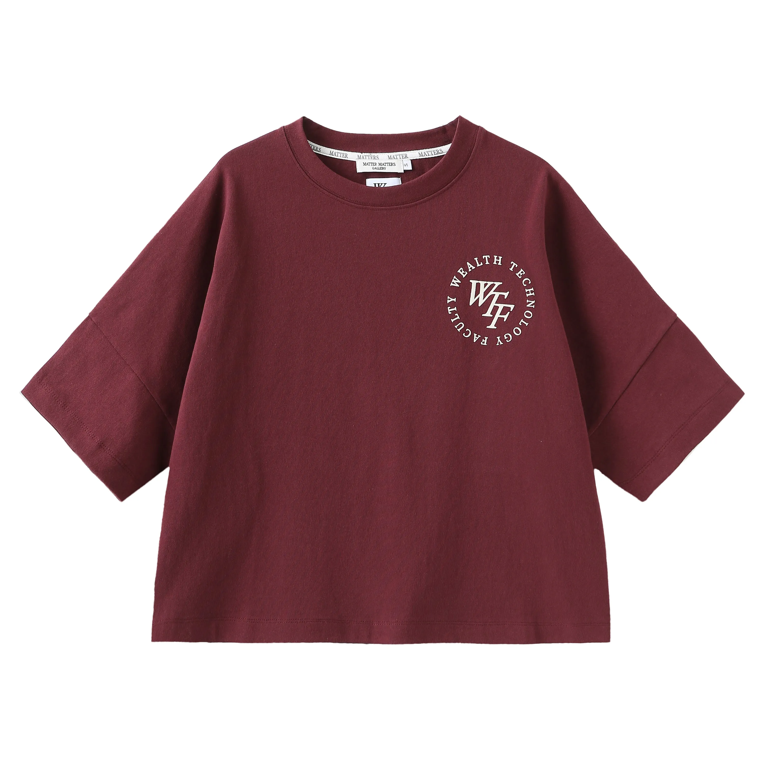 Wealth / Short Tee • Wine sold by Matter Matters