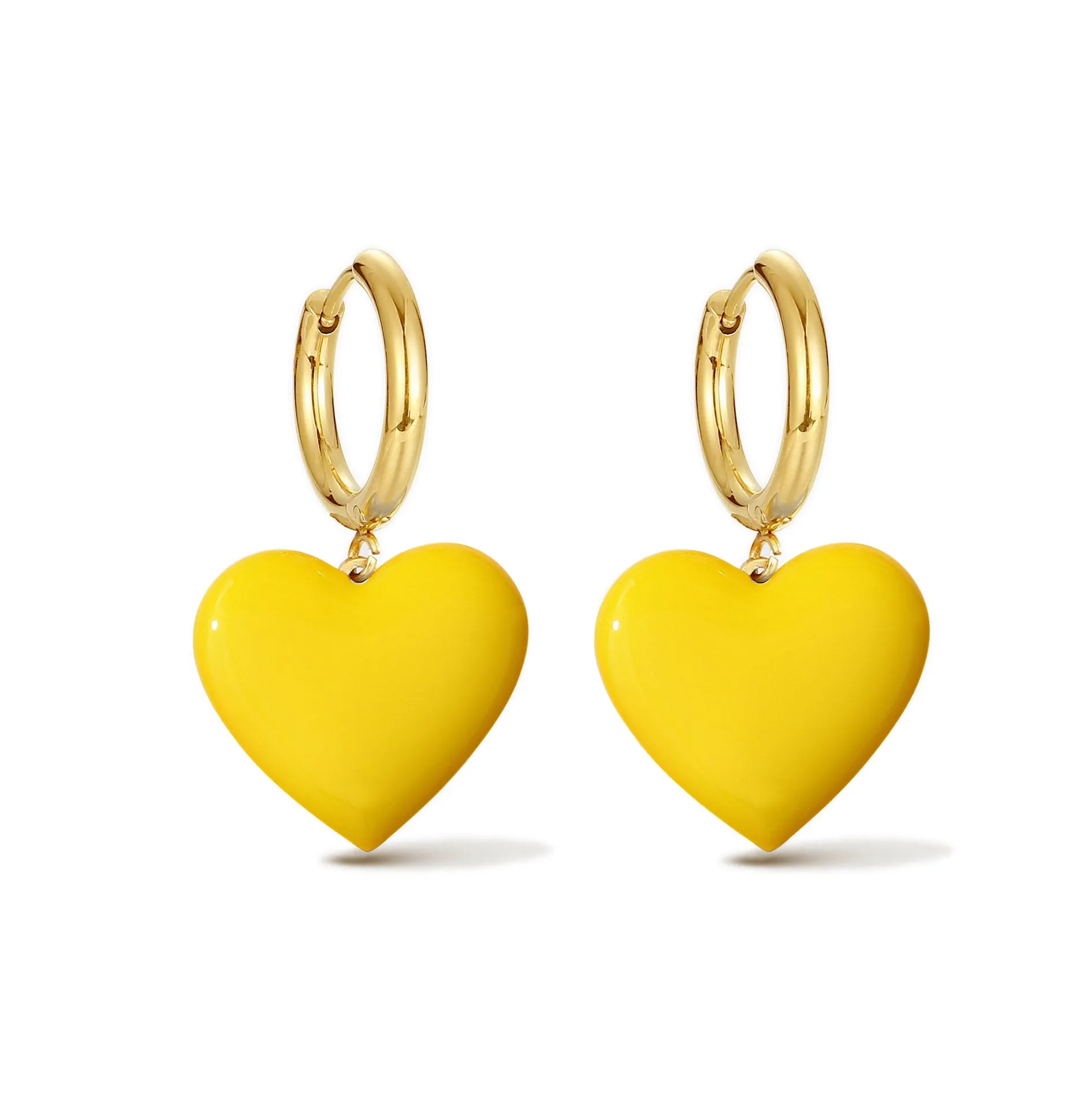 Hold Your Heart / Hoops • Orange & Yellow sold by Matter Matters product image thumbnail 2