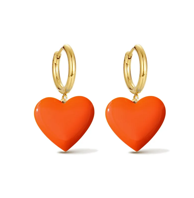 Hold Your Heart / Hoops • Orange & Yellow sold by Matter Matters