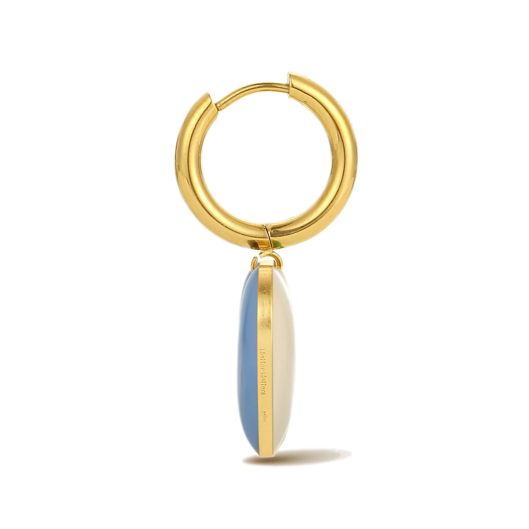 Hold Your Heart / Hoops • Sky Blue & Tan sold by Matter Matters product image thumbnail 3