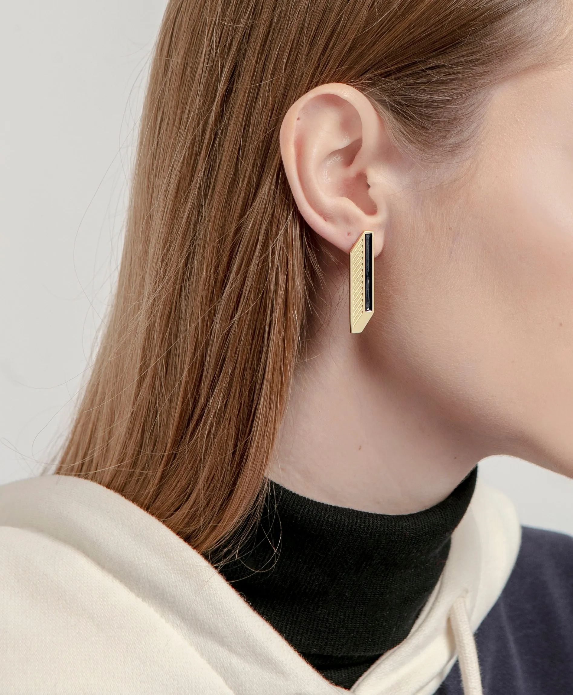 Shadow Studs • Black & Red sold by Matter Matters product image thumbnail 3