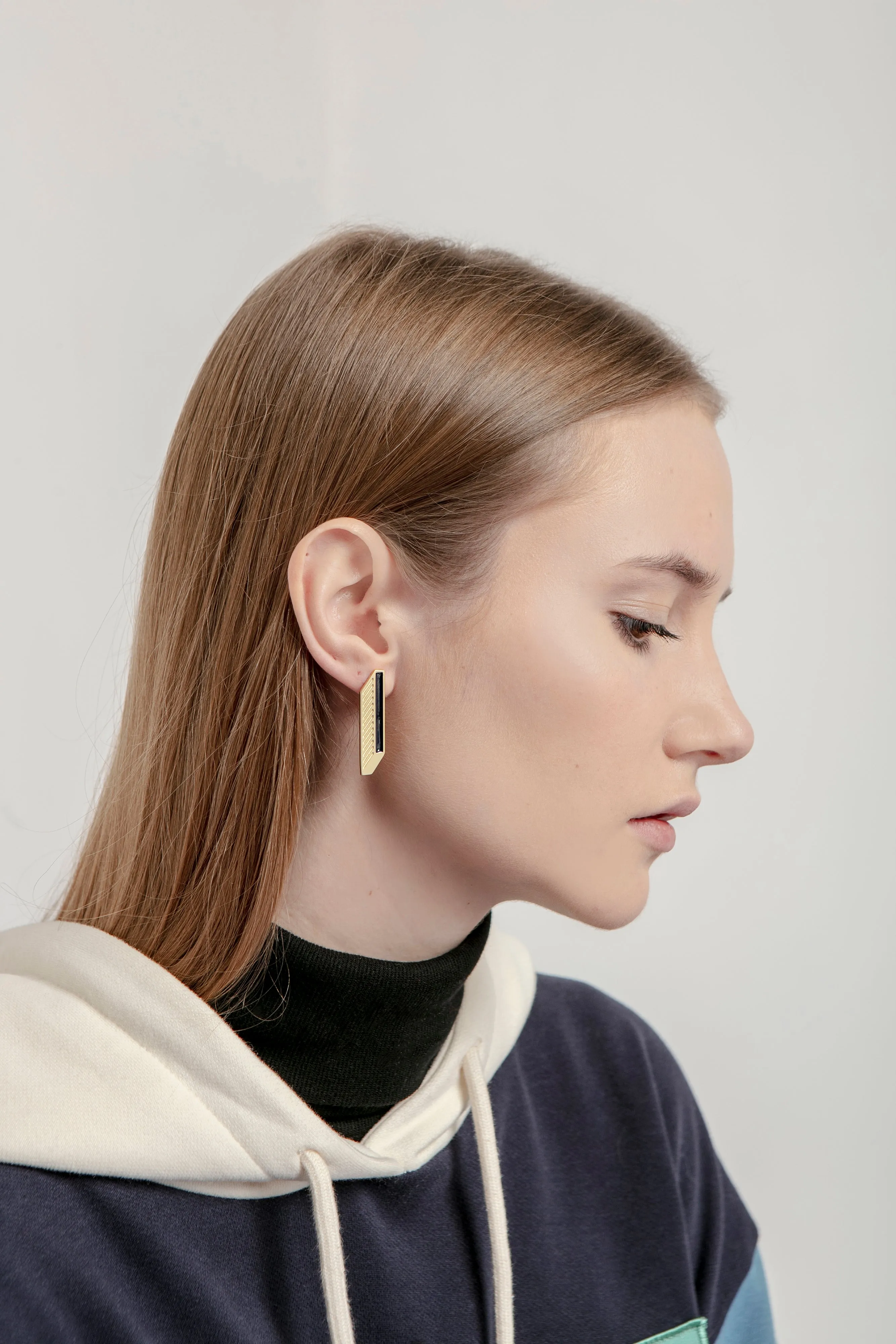 Shadow Studs • Black & Red sold by Matter Matters product image thumbnail 5