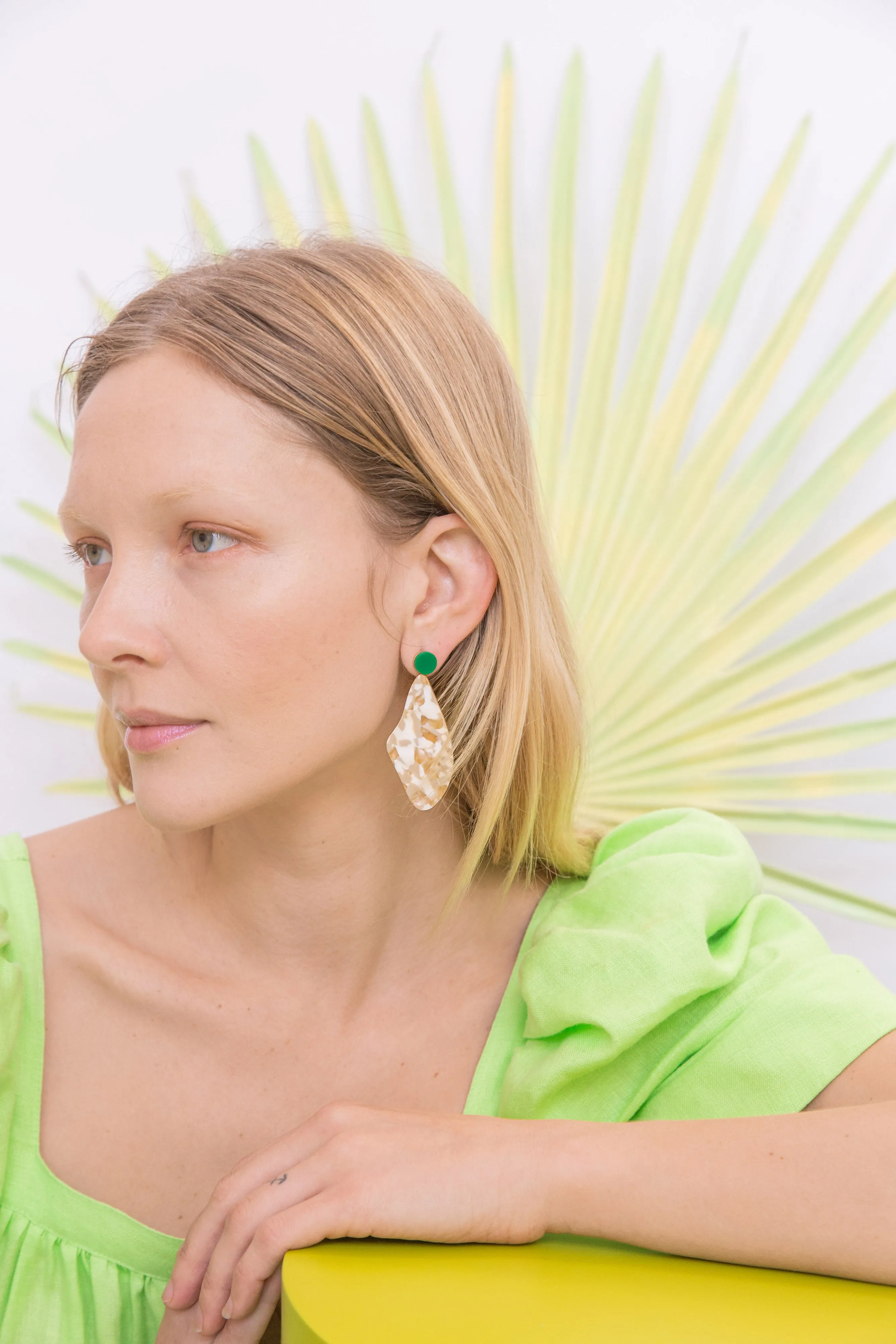 Lima Earrings • Acrylic sold by Matter Matters product image thumbnail 2