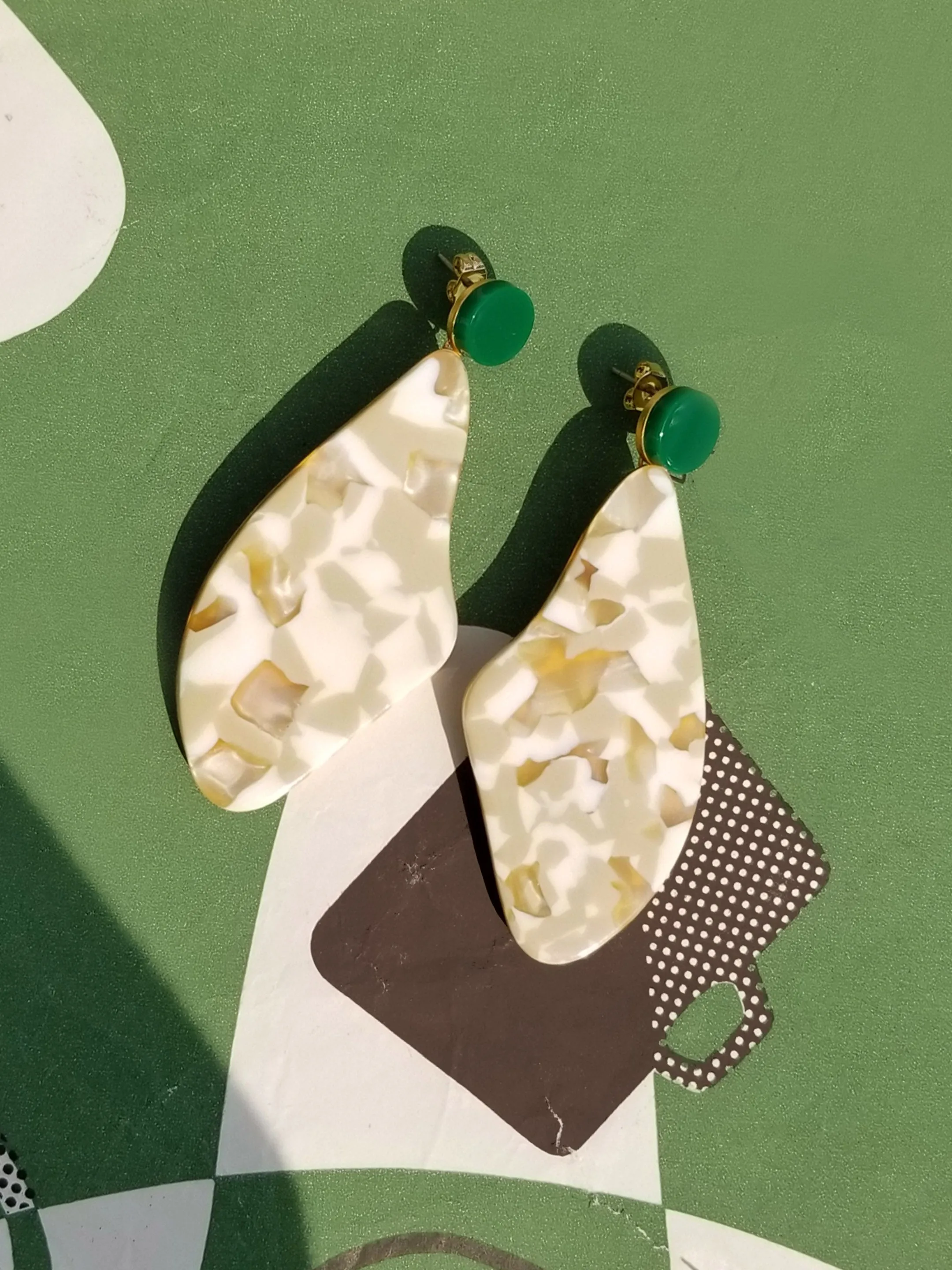 Lima Earrings • Acrylic sold by Matter Matters product image thumbnail 3