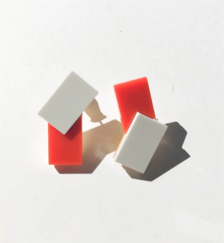 Casa Earrings • Orange sold by Matter Matters