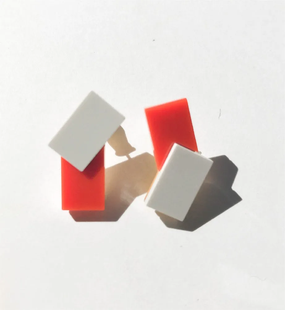 Casa Earrings • Orange sold by Matter Matters