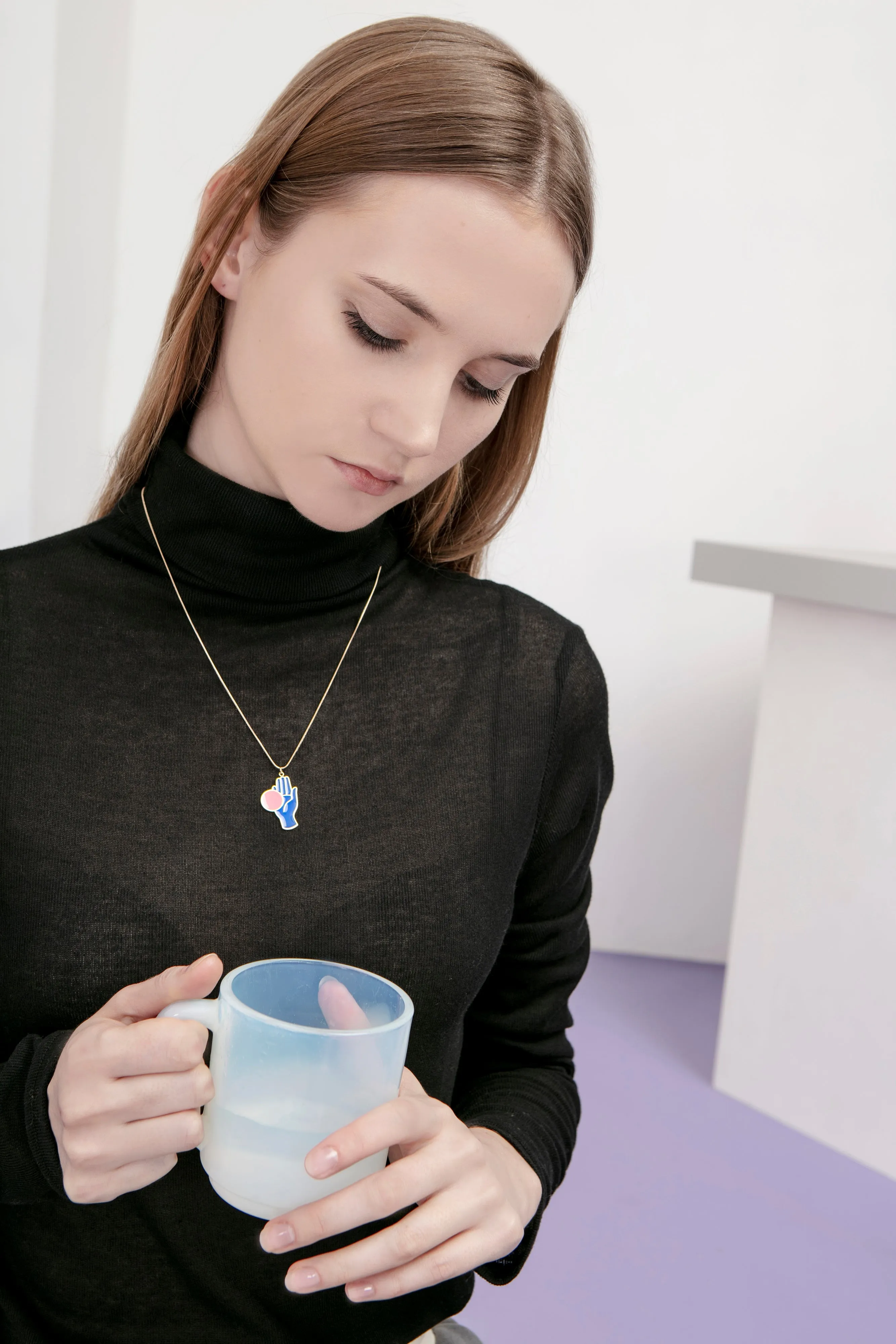 CHANCE Necklace • Pink sold by Matter Matters product image thumbnail 5