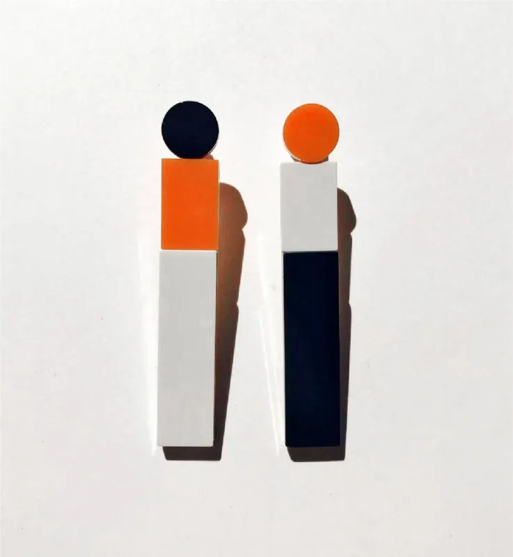 York Drop Earrings • Orange sold by Matter Matters