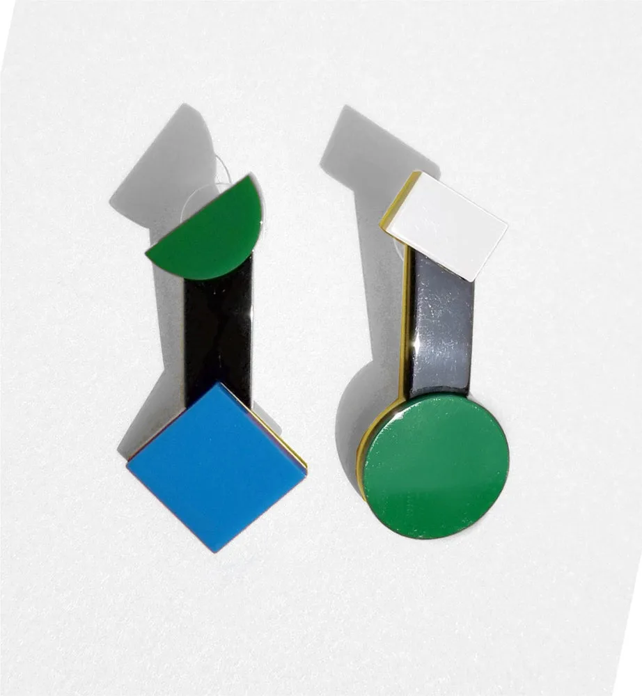 Casa Drop Earrings • Green sold by Matter Matters