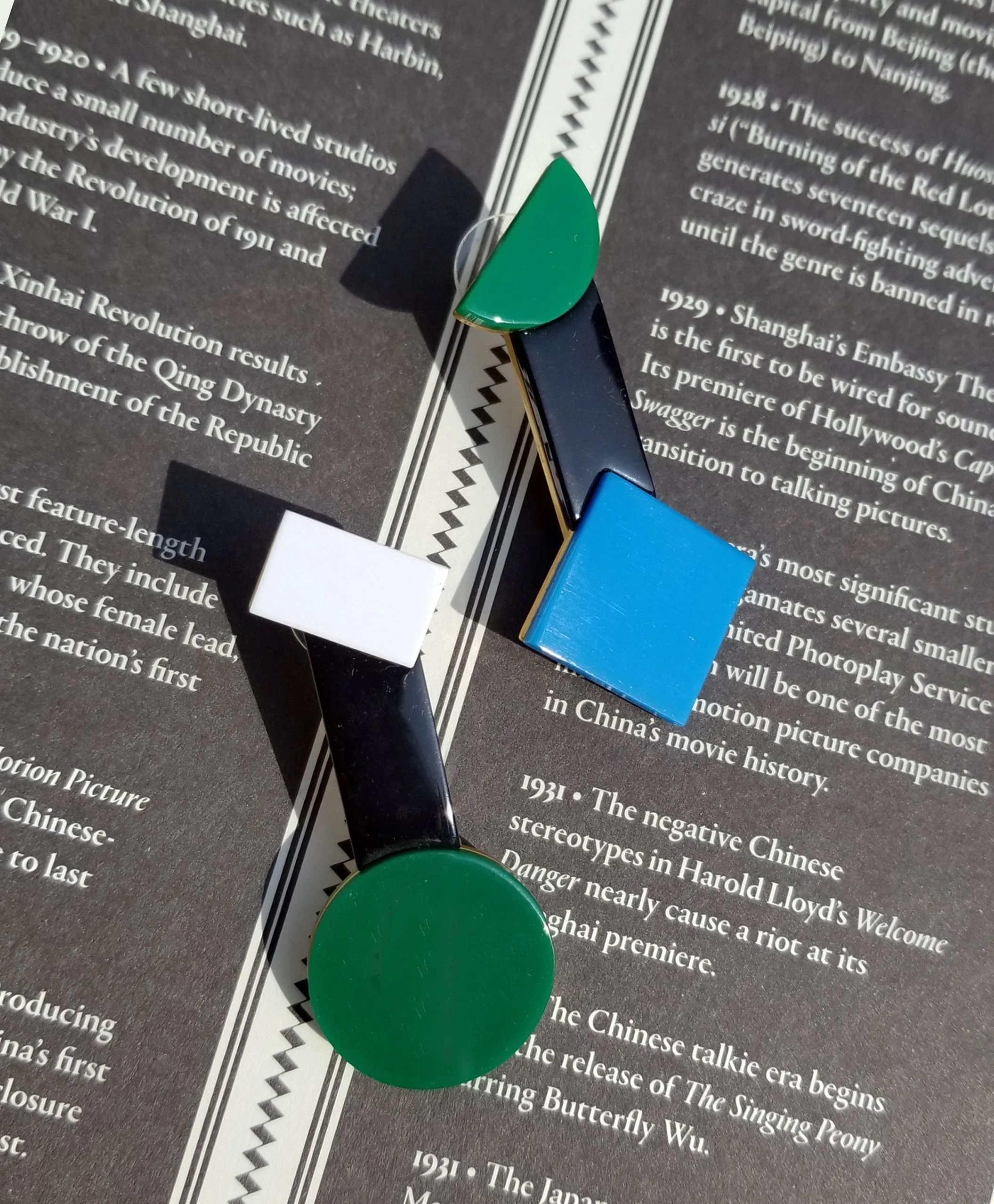 Casa Drop Earrings • Green sold by Matter Matters product image thumbnail 4