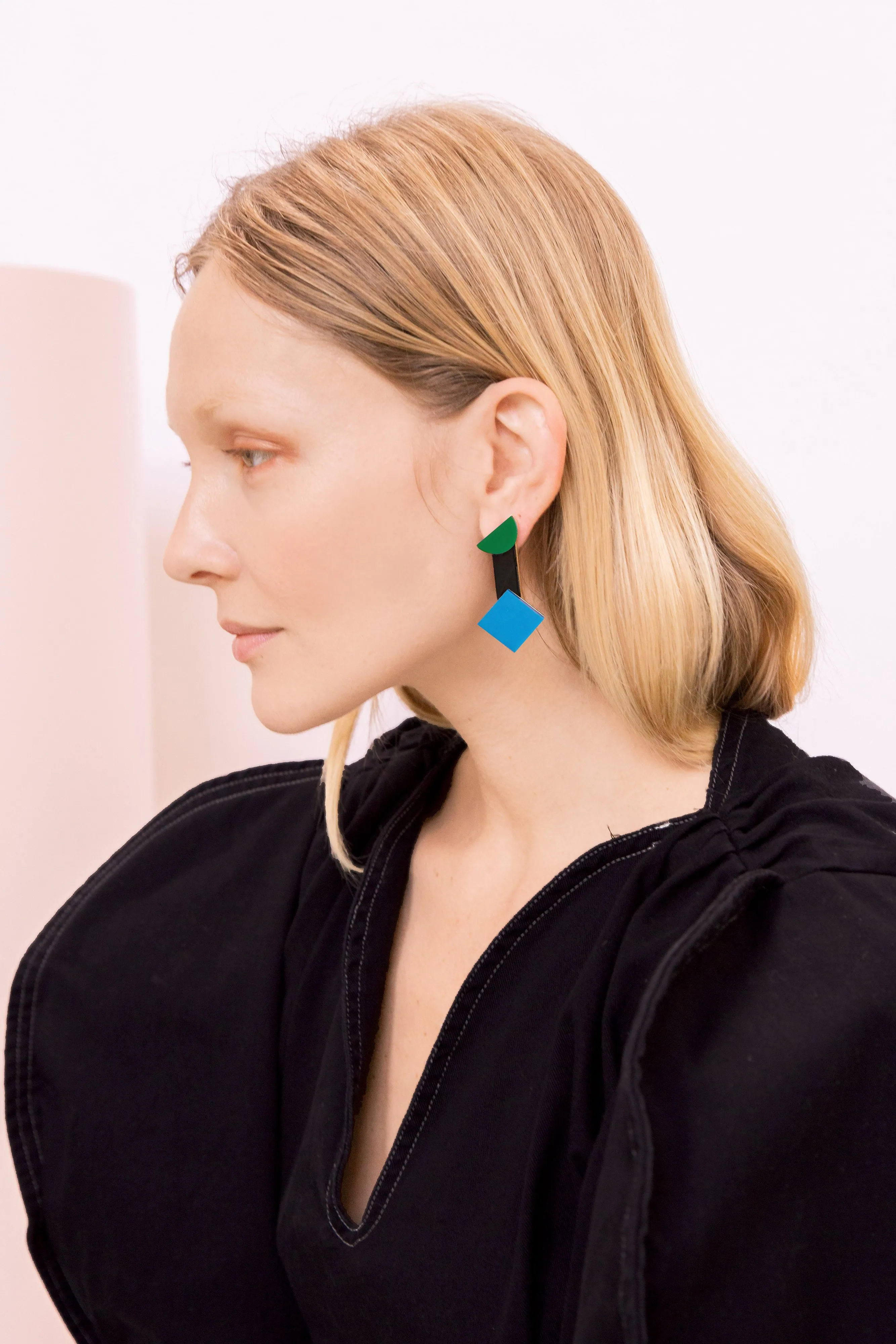 Casa Drop Earrings • Green sold by Matter Matters product image thumbnail 3