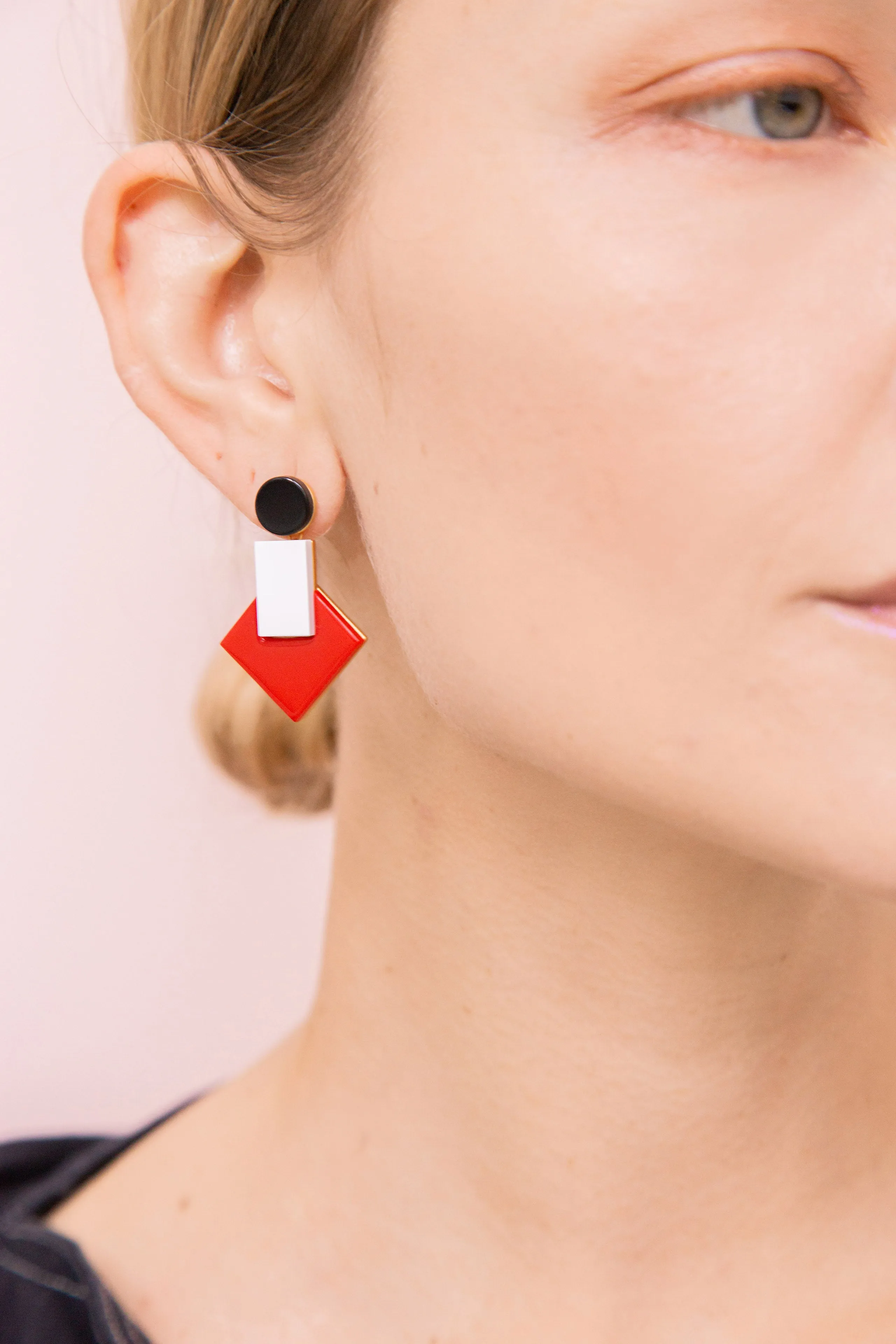 Baho Earrings • Red sold by Matter Matters product image thumbnail 2