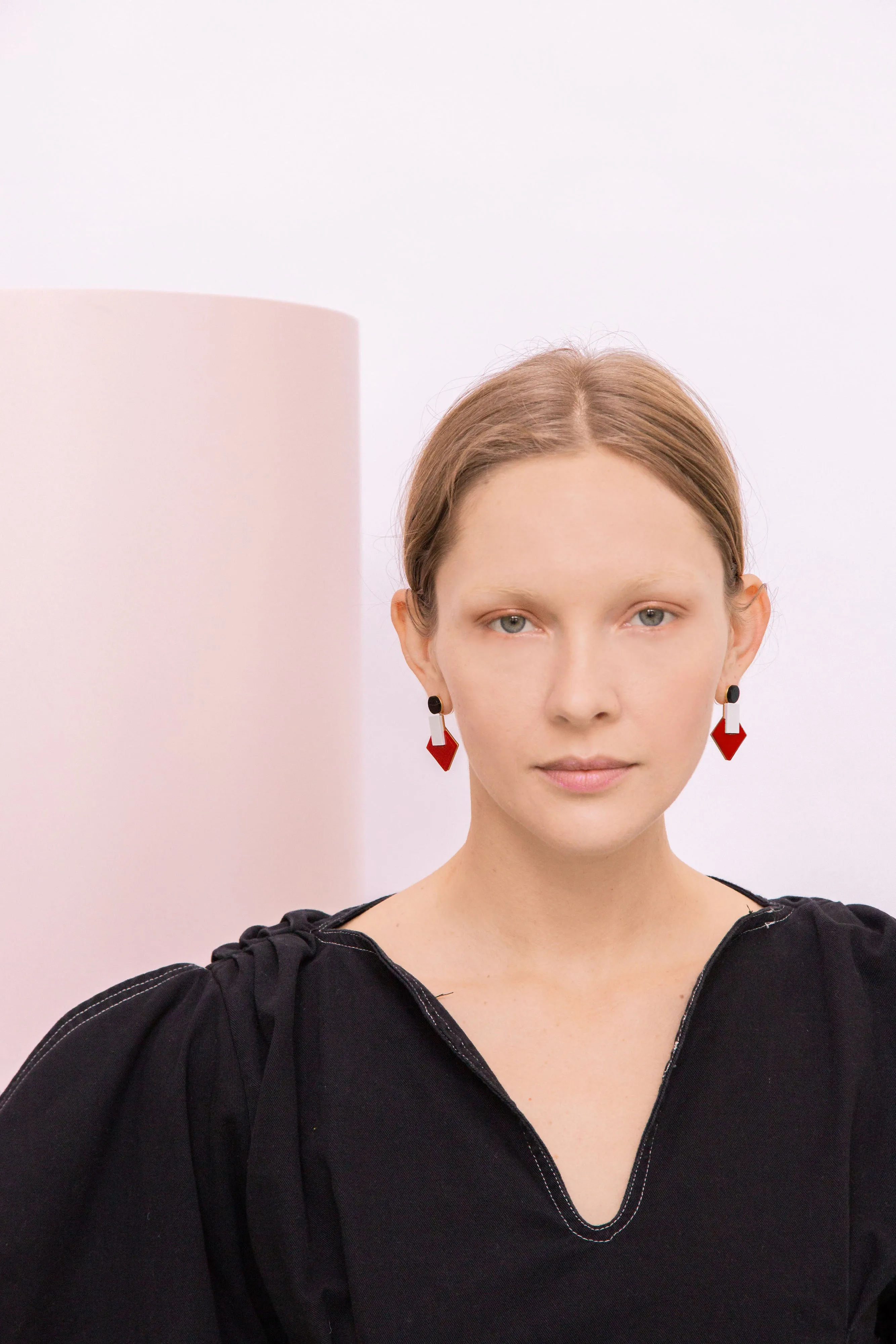 Baho Earrings • Red sold by Matter Matters product image thumbnail 3