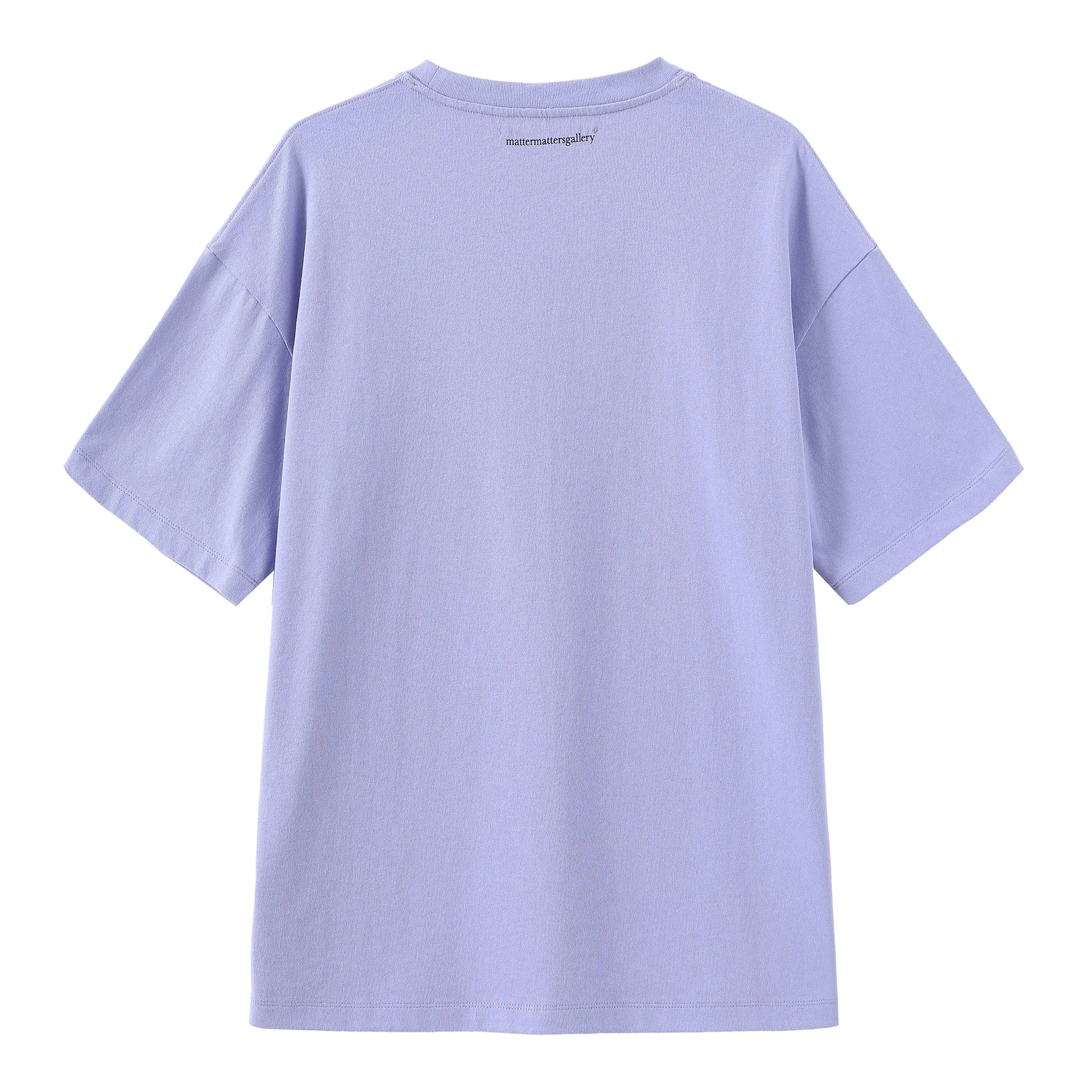 Read Shit / Oversized Long Tee • Purple sold by Matter Matters product image thumbnail 5