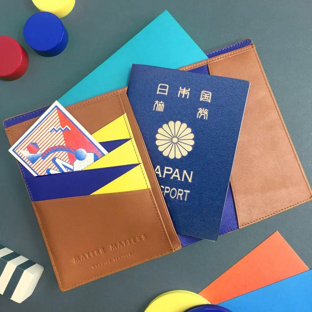 Bauhaus Passport Wallet • Brown sold by Matter Matters product image thumbnail 2