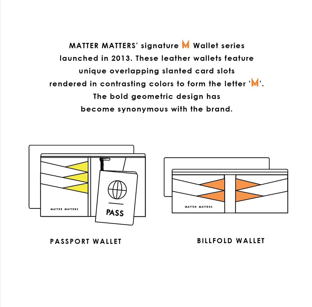 Bauhaus Passport Wallet • Brown sold by Matter Matters product image thumbnail 5