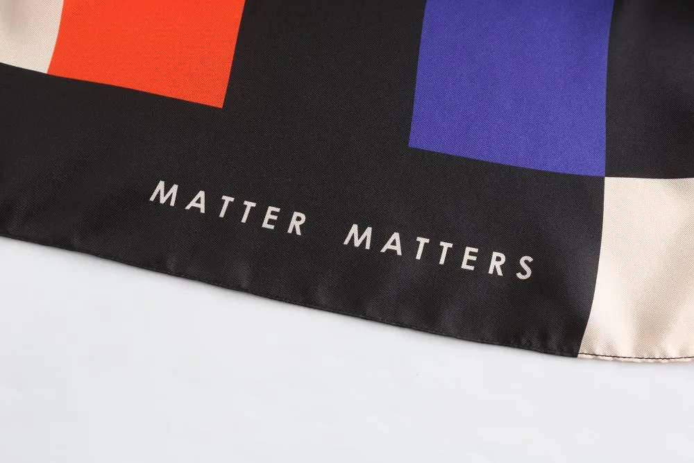 Matter Matters Noir Long Scarf • Night sold by Matter Matters product image thumbnail 5